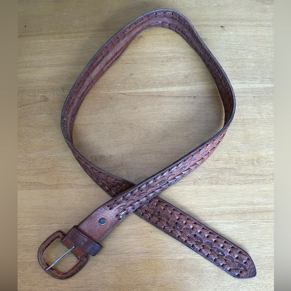 Vintage Leather Belt